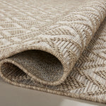 Loloi Dawn Natural Rug No.8 RUGS - synthetic Loloi 18" x 18"