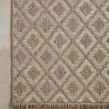 Loloi Dawn Natural Rug No.1 RUGS - synthetic Loloi 18" x 18"