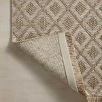 Loloi Dawn Natural Rug No.4 RUGS - synthetic Loloi 18" x 18"