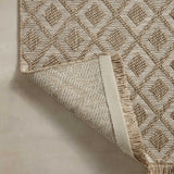Loloi Dawn Natural Rug No.8 RUGS - synthetic Loloi 18" x 18"