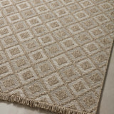 Loloi Dawn Natural Rug No.8 RUGS - synthetic Loloi 18" x 18"