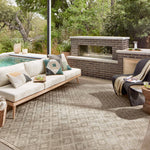 Loloi Dawn Natural Rug No.1 RUGS - synthetic Loloi 18" x 18"