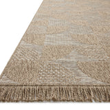 Loloi Dawn Natural Rug No.1 RUGS - synthetic Loloi 18" x 18"