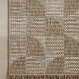 Loloi Dawn Natural Rug No.4 RUGS - synthetic Loloi 18" x 18"