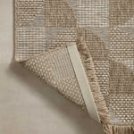Loloi Dawn Natural Rug No.1 RUGS - synthetic Loloi 18" x 18"