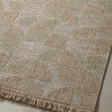 Loloi Dawn Natural Rug No.2 RUGS - synthetic Loloi 18" x 18"