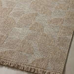 Loloi Dawn Natural Rug No.7 RUGS - synthetic Loloi 18" x 18"