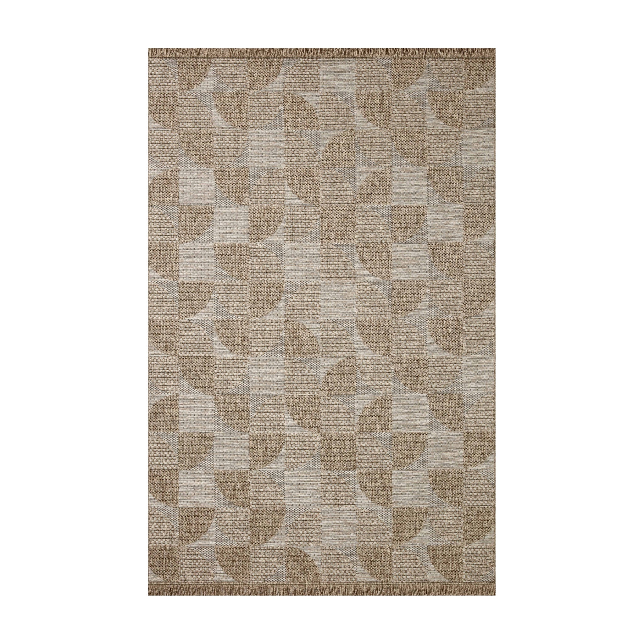 Loloi Dawn Natural Rug No.8 Loloi 18" x 18"