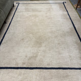FLOOR MODEL - Nate Berkus Serge Bordered Wool Cozy Area Rug - 8'6" x 11'6" RUGS - floor model Dash & Albert