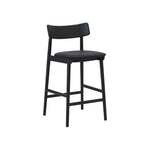 Converge Bar Stool FURNITURE - bar/counter stool Union Home Charcoal, Black