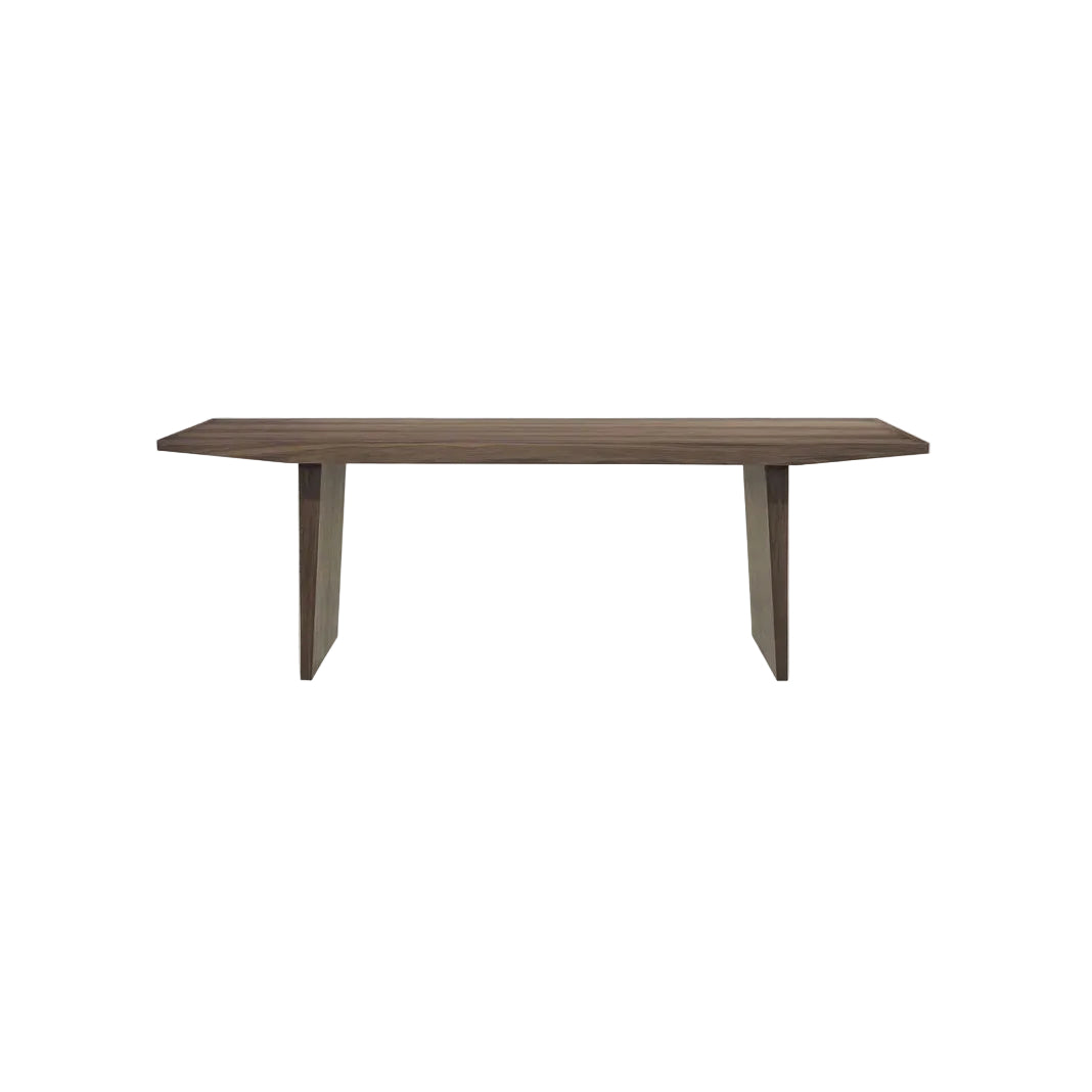 Tangence Walnut Dining Table FURNITURE - dining table Union Home