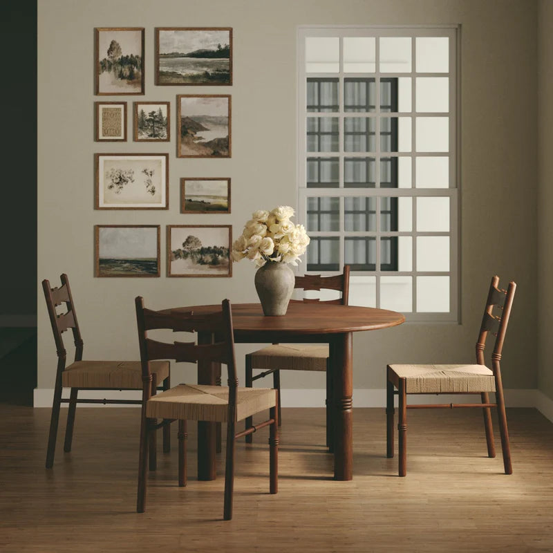 Elle Solid Wood Dining Chair FURNITURE - dining chair Union Home