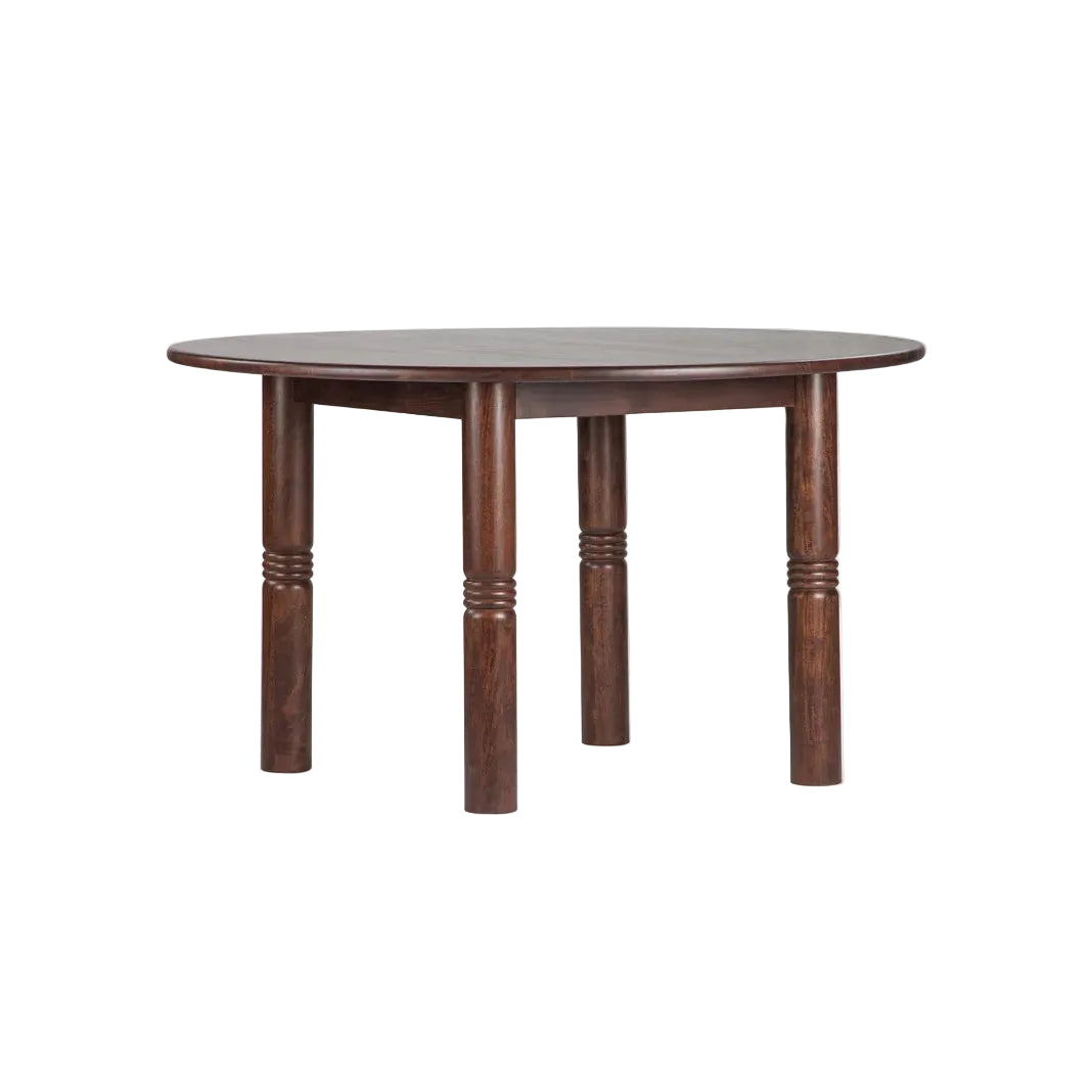 Elle Solid Wood Dining Table FURNITURE - dining table Union Home
