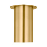 Archer Small Flush Mount LIGHTING - flush mount Visual Comfort - Studio Satin Brass