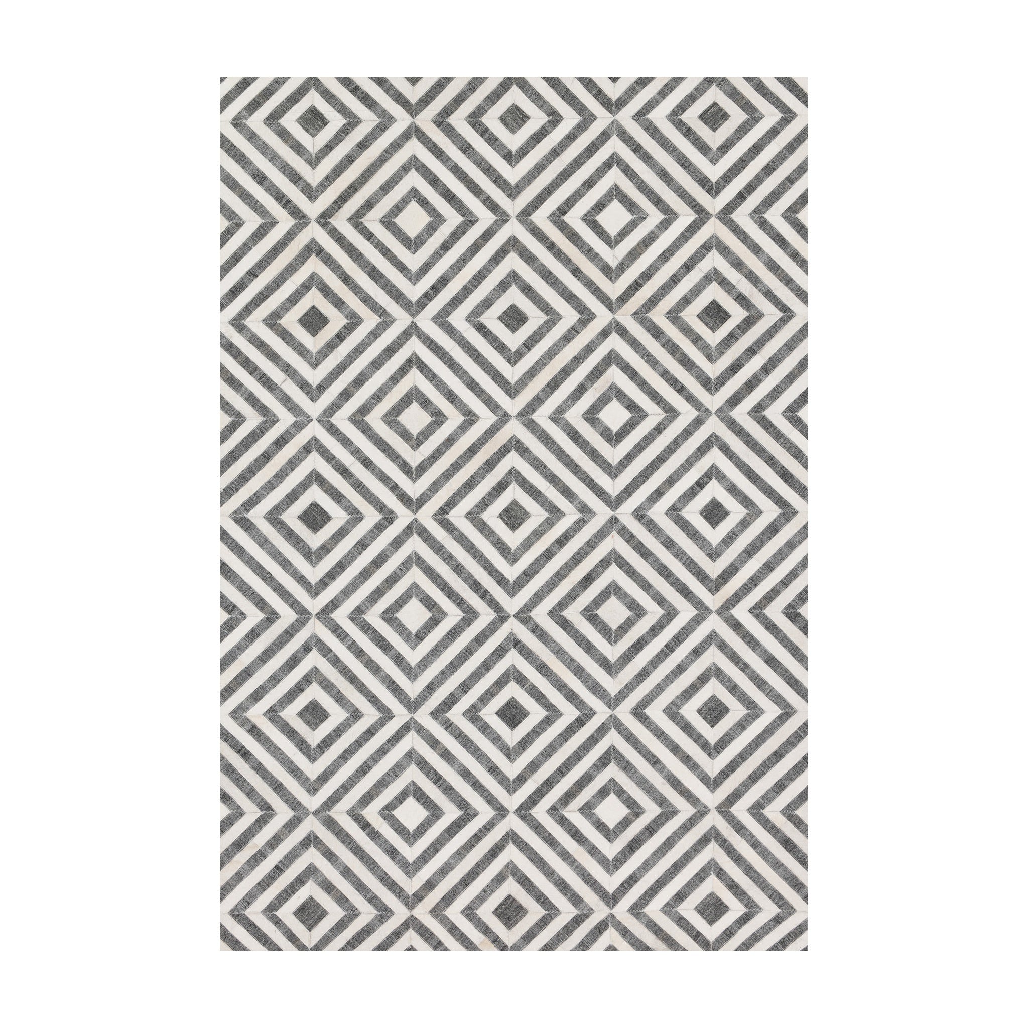 Loloi Dorado Charcoal / Ivory Rug, 2'6" x 8'0"