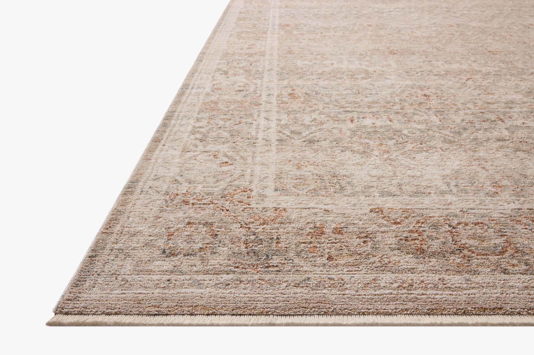 Chris Loves Julia x Loloi Doris Mist / Clay Rug - Rug & Weave