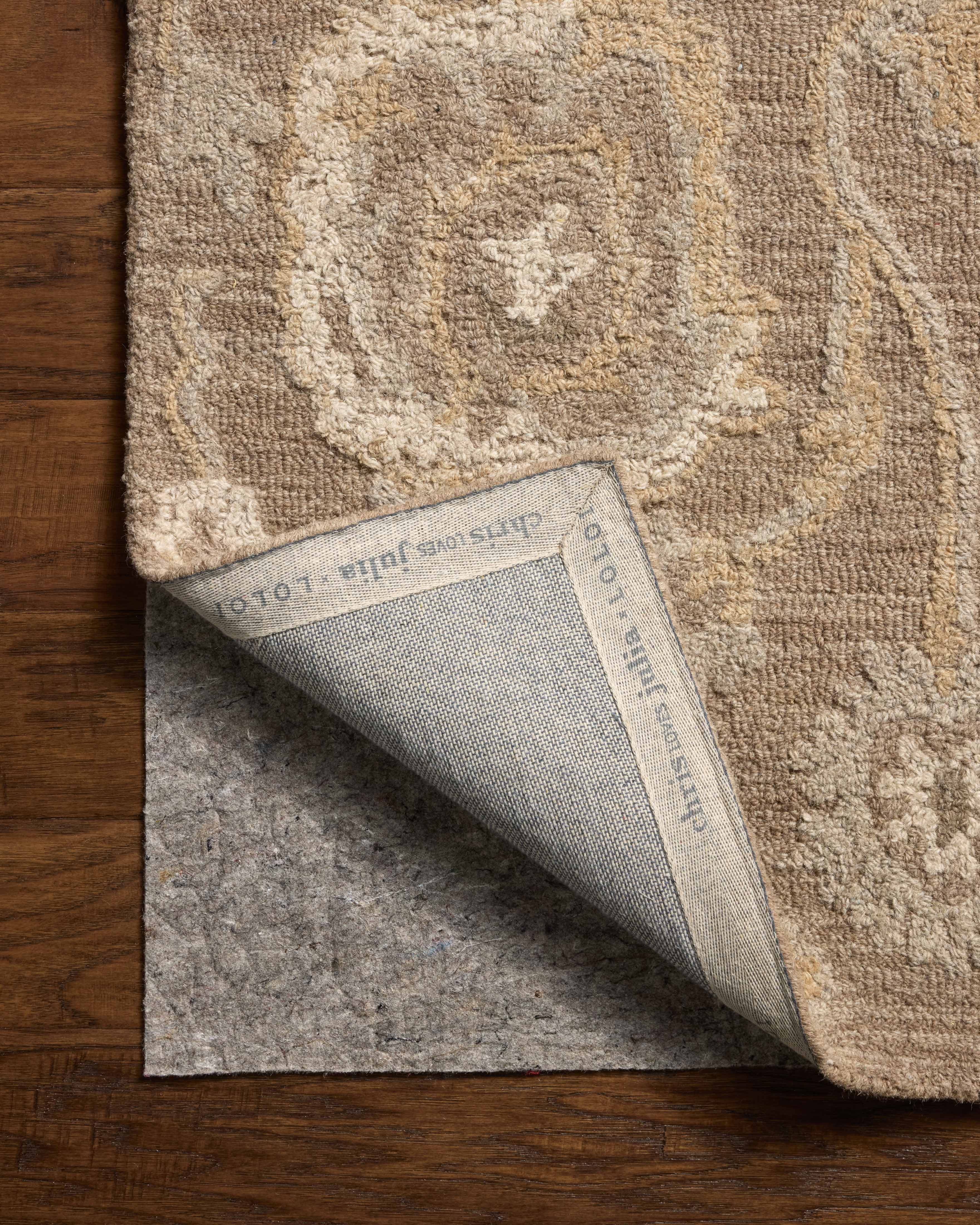 Chris Loves Julia x Loloi Dorothea Bark / Stone Rug RUGS - wool Loloi