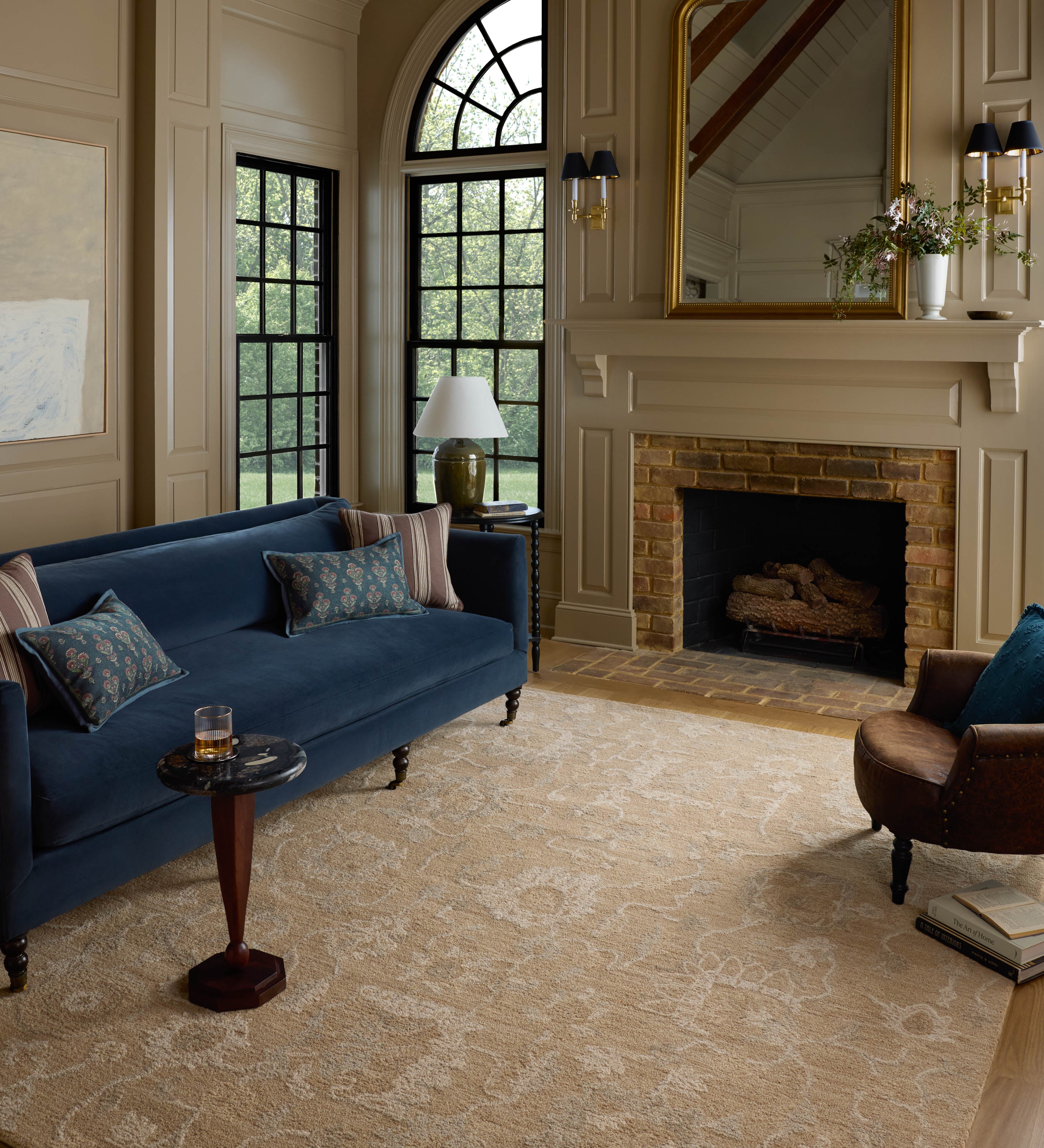 Chris Loves Julia x Loloi Dorothea Sand / Pebble Rug – view 2