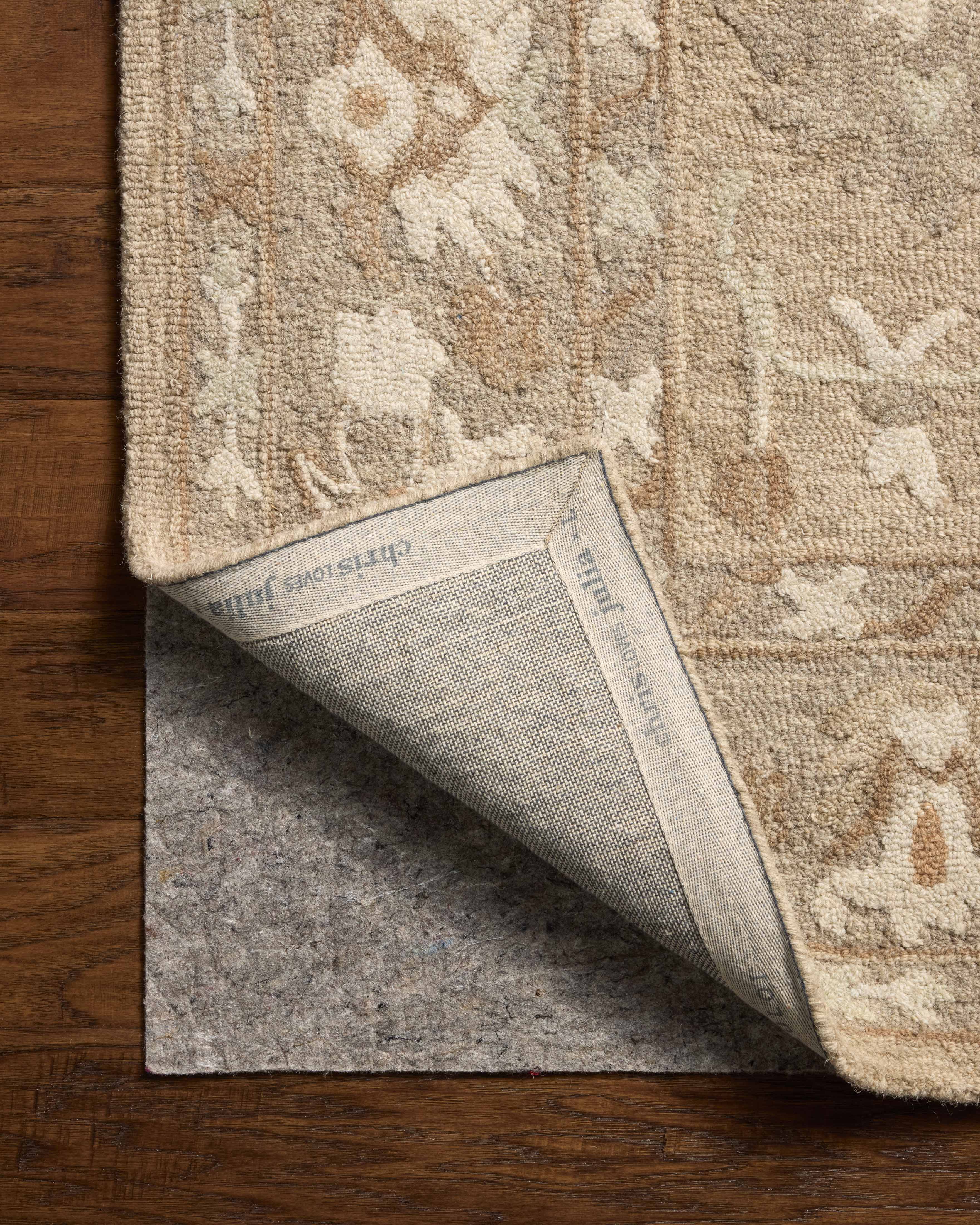 Chris Loves Julia x Loloi Dorothea Khaki / Dove Rug RUGS - wool Loloi