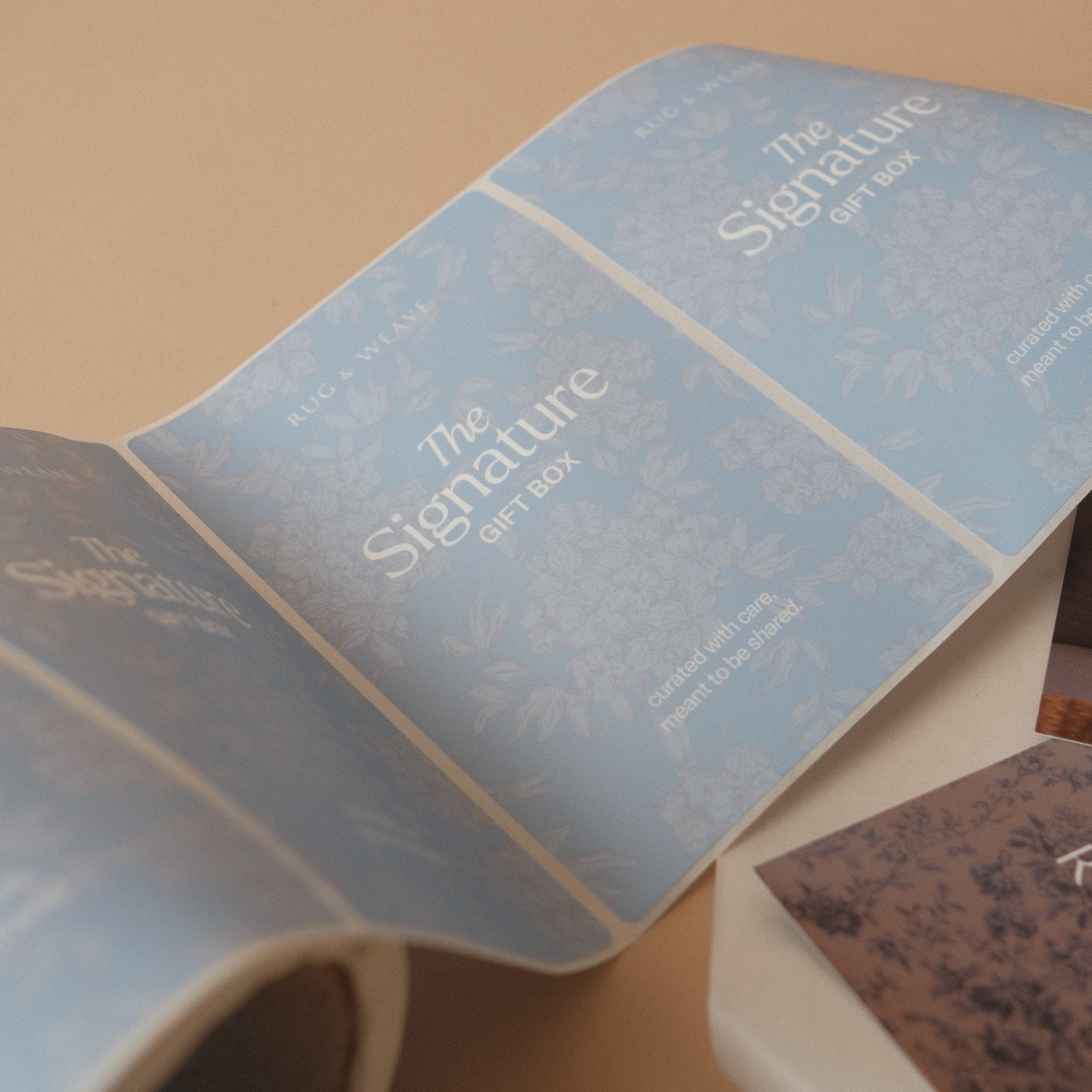 The Signature Gift Box | For You or Someone You Hold Close Gift Box Rug & Weave