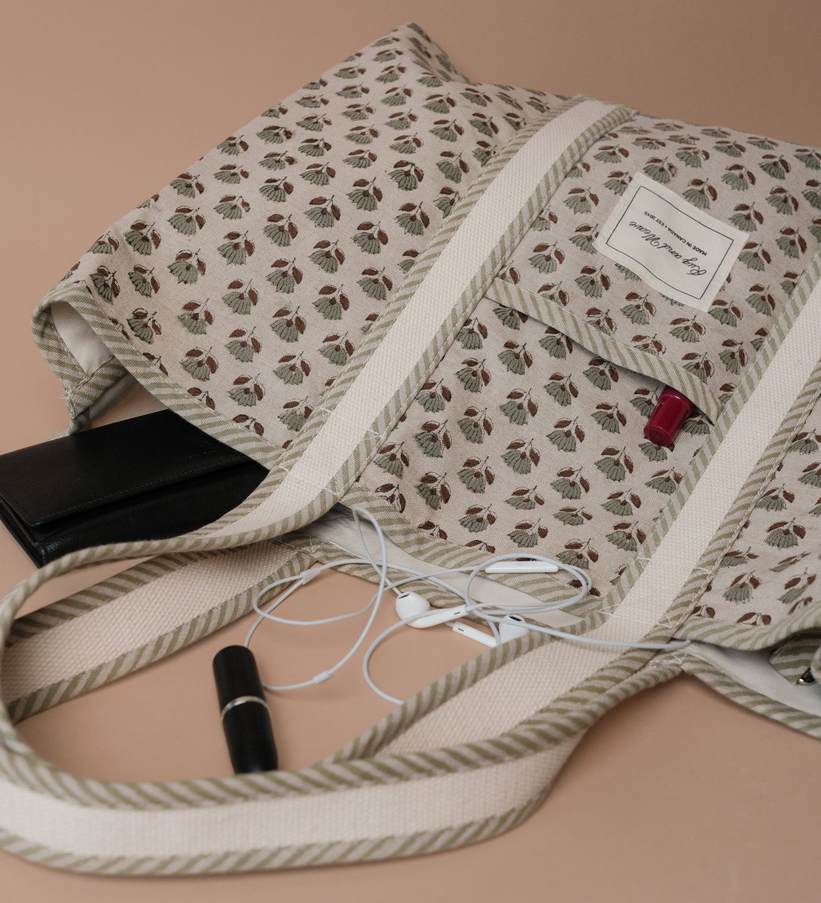 Rug & Weave made Block Print Tote Bag