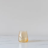 Amber Optic Stemless Wine Glass - Rug & Weave