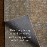 Rifle Paper Co. x Loloi Edinburgh Sand / Green Rug RUGS - jute Loloi 18" x 18"