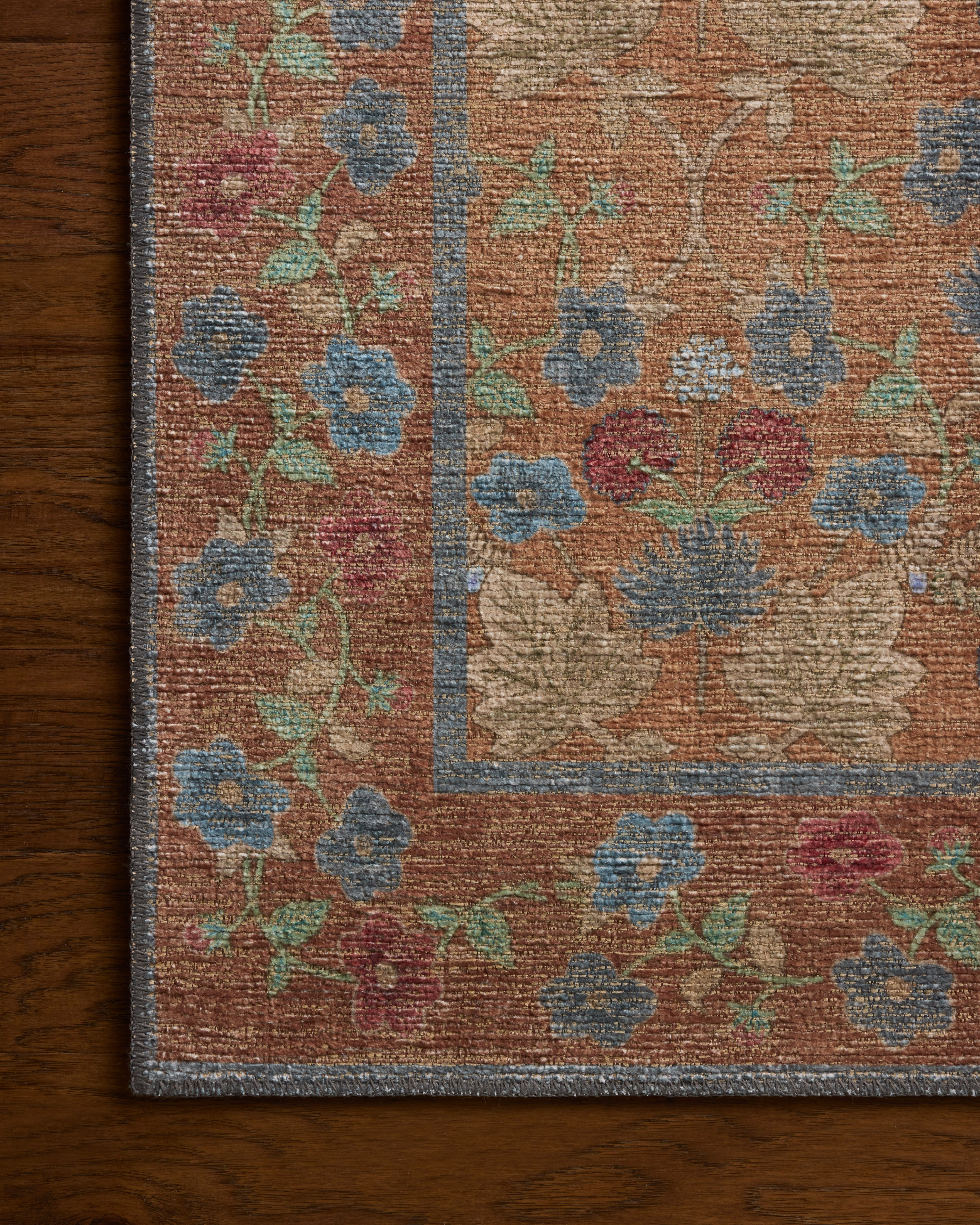 Rifle Paper Co. x Loloi Edinburgh Cinnamon / Multi Rug RUGS - jute Loloi