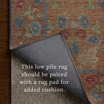 Rifle Paper Co. x Loloi Edinburgh Cinnamon / Multi Rug RUGS - jute Loloi 18" x 18"