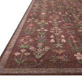 Rifle Paper Co. x Loloi Edinburgh Merlot / Multi Rug RUGS - jute Loloi