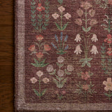 Rifle Paper Co. x Loloi Edinburgh Merlot / Multi Rug RUGS - jute Loloi