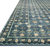 Rifle Paper Co. X Loloi/ Eden Lattice Indigo Rug 0-RUGS-patterned Loloi