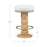 Nio Swivel Counter Stool FURNITURE - counter stool Moe's Furniture
