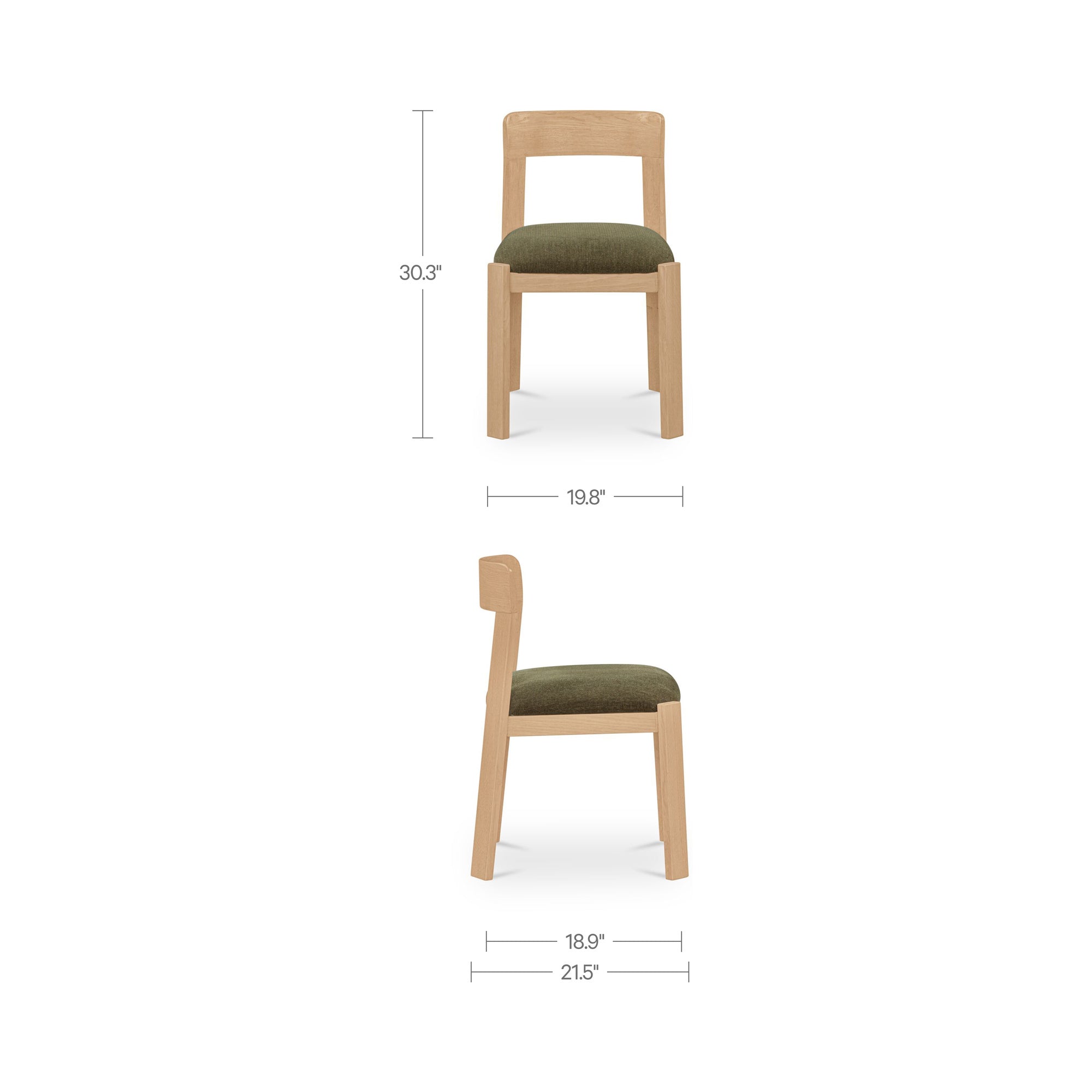 Oli Dining Chair FURNITURE - dining chair Moe's Furniture