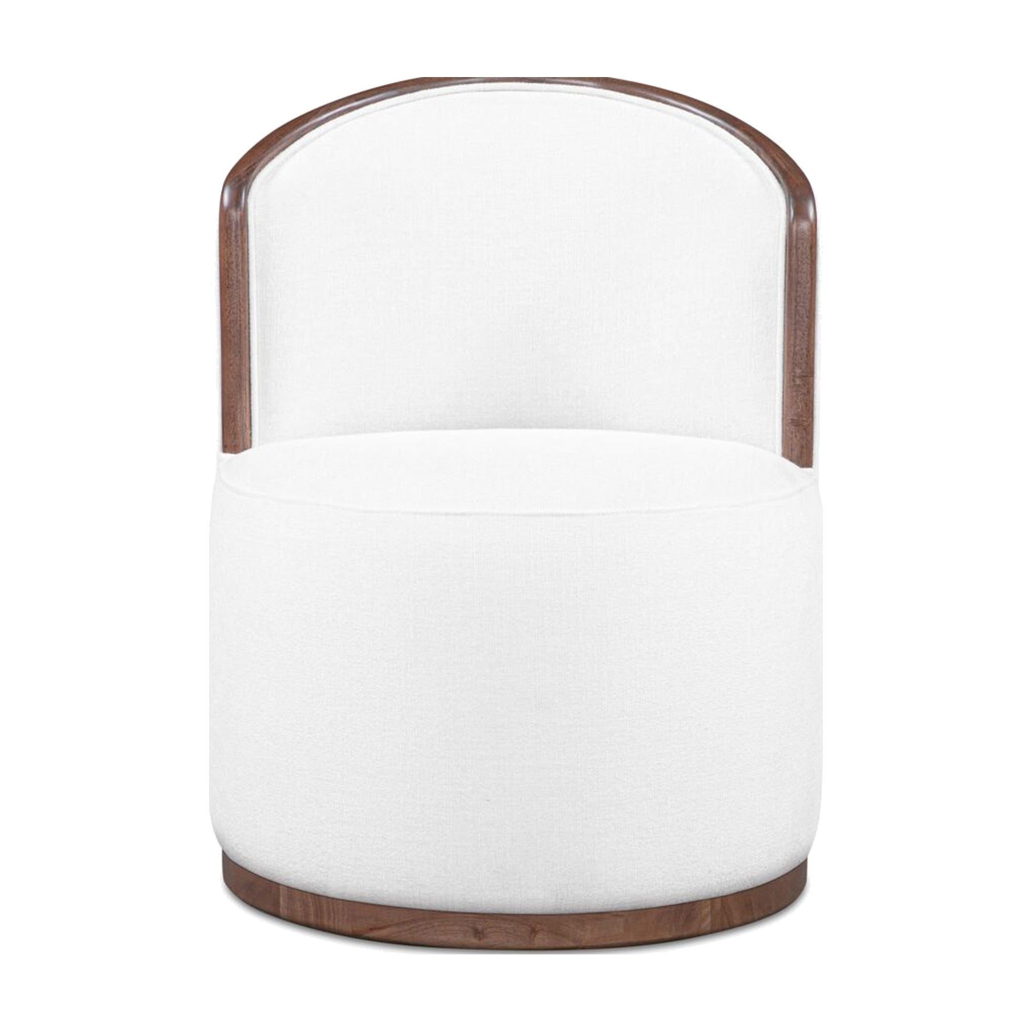 Rossi Swivel Dining Chair FURNITURE - dining chair Moe's Furniture White