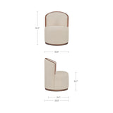 Rossi Swivel Dining Chair FURNITURE - dining chair Moe's Furniture