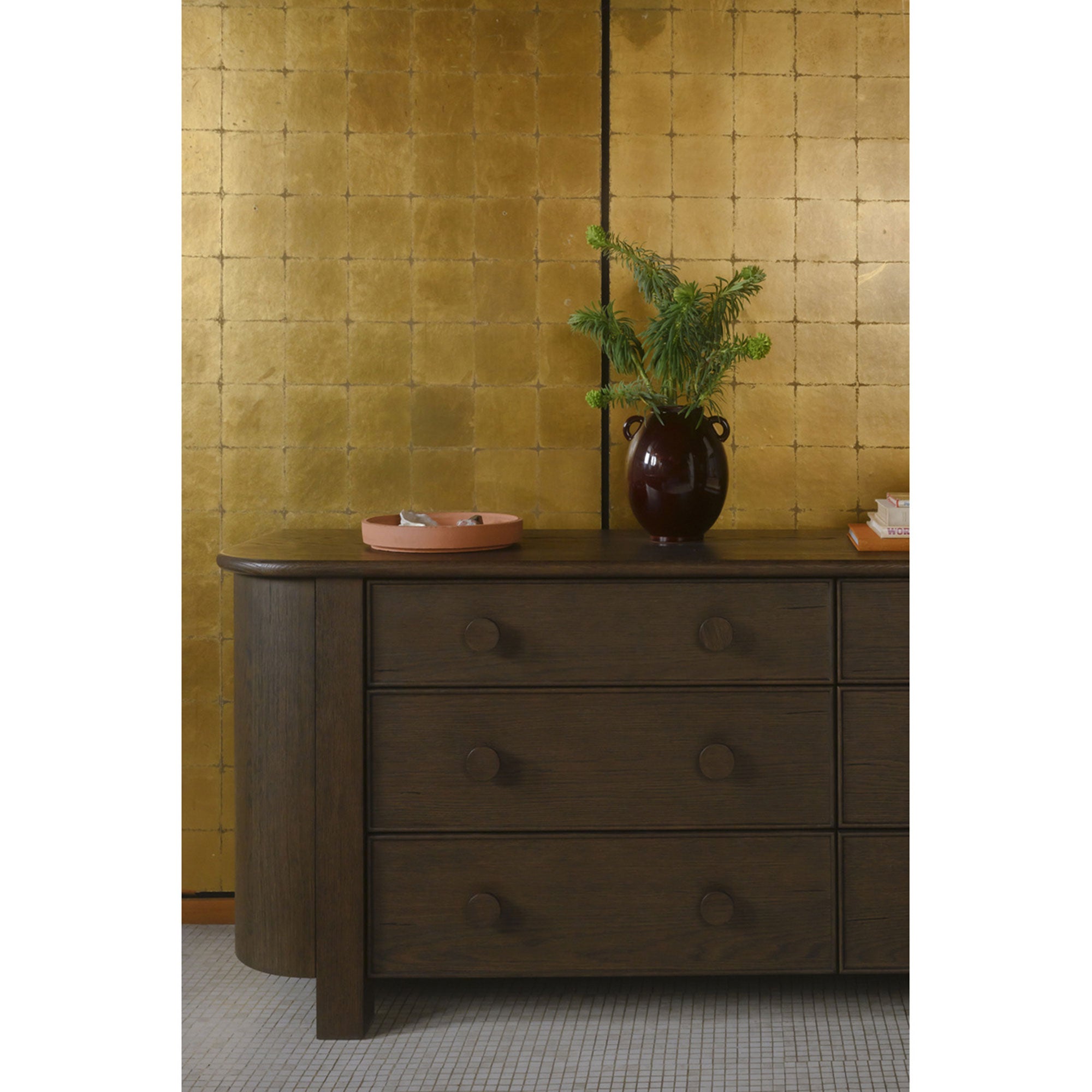 Loren 6 Drawer Dresser FURNITURE - dresser Moe's Furniture