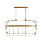 Stonington Linear Lantern LIGHTING - chandelier Visual Comfort