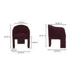 Clara Dining Chair FURNITURE - dining chair Moe's Furniture