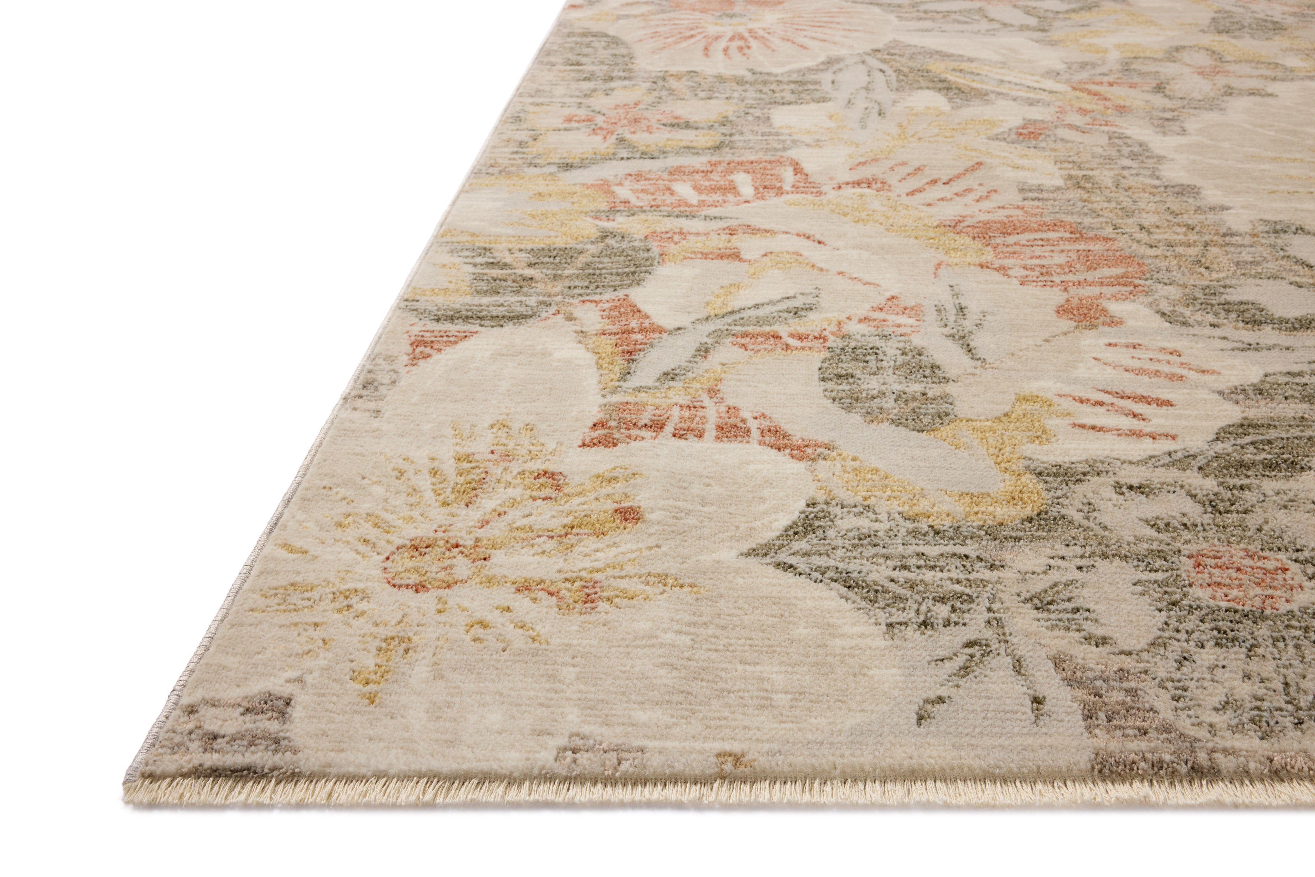 Loloi Eileen Natural / Sunrise Rug RUGS - synthetic Loloi 18" x 18" sample