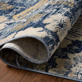 Loloi Eileen Denim / Natural Rug RUGS - synthetic Loloi 18" x 18" sample
