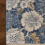 Loloi Eileen Denim / Natural Rug RUGS - synthetic Loloi 18" x 18" sample