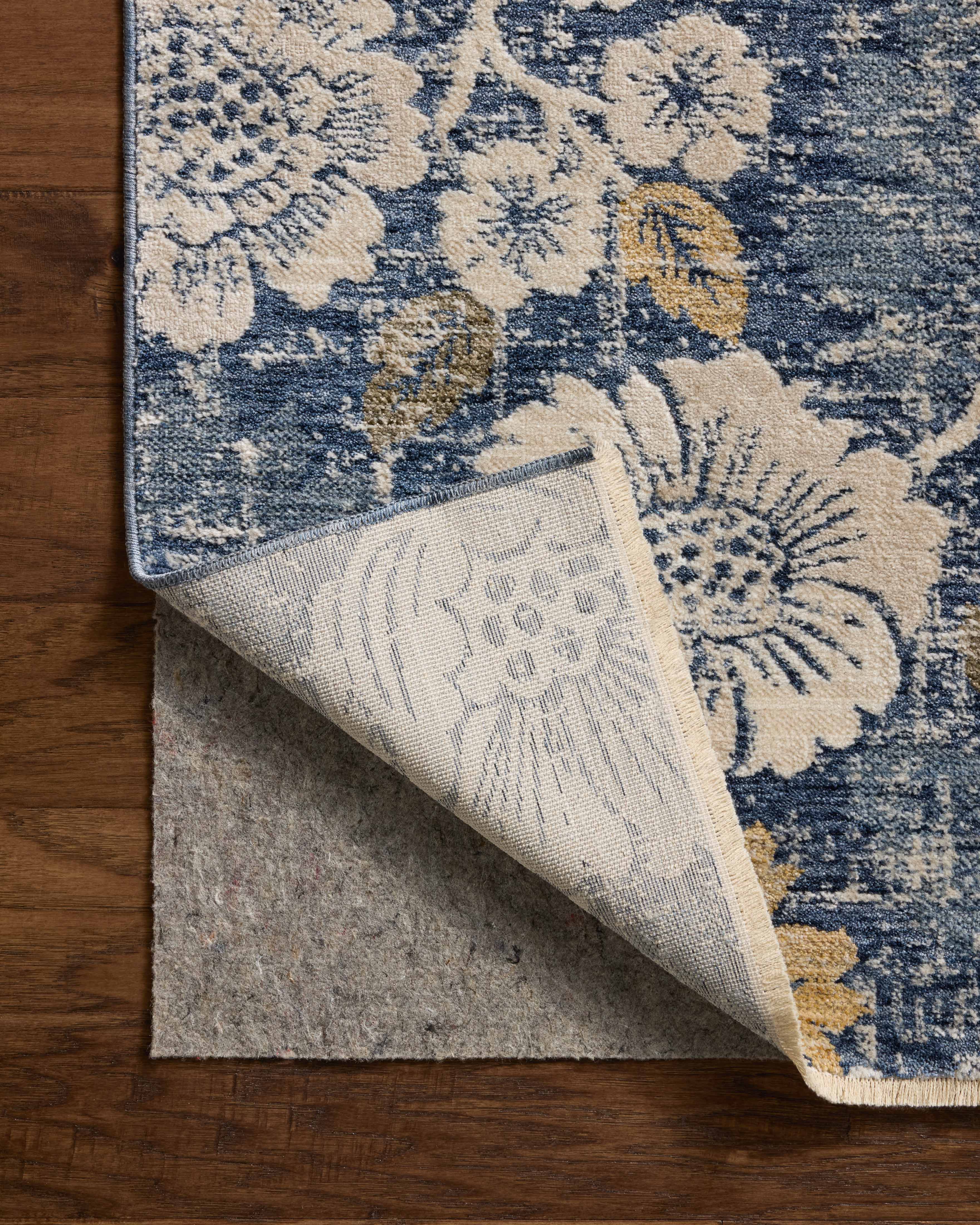 Loloi Eileen Denim / Natural Rug RUGS - synthetic Loloi 18" x 18" sample