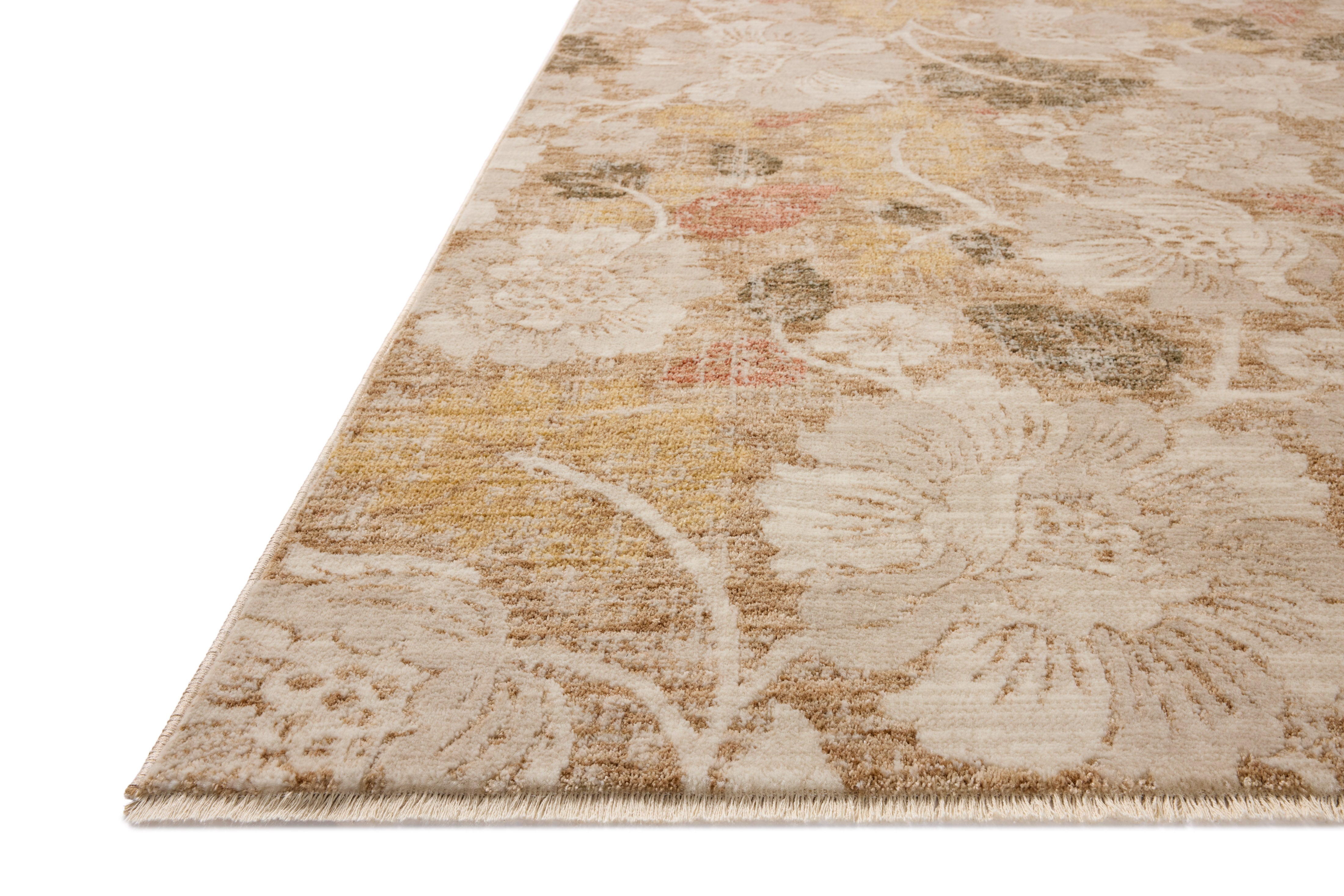 Loloi Eileen Natural / Multi Rug RUGS - synthetic Loloi 18" x 18" sample