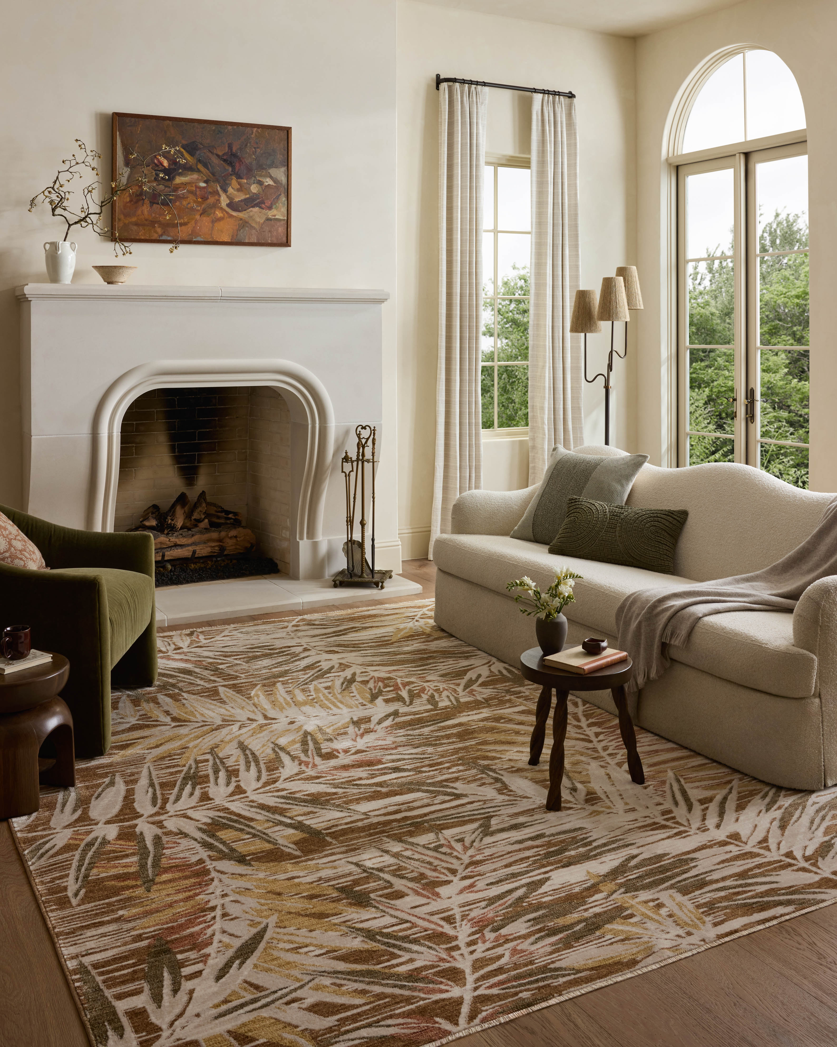 Loloi Eileen Earth / Natural Rug RUGS - synthetic Loloi 18" x 18" sample