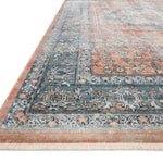 Magnolia Home By Joanna Gaines x Loloi Elise Coral / Blue Rug RUGS - synthetic Loloi