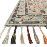 Loloi Elka Sky / Multi Rug RUGS - wool Loloi