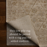 Loloi Elora Ivory / Multi Rug RUGS - synthetic Loloi 18" x 18"