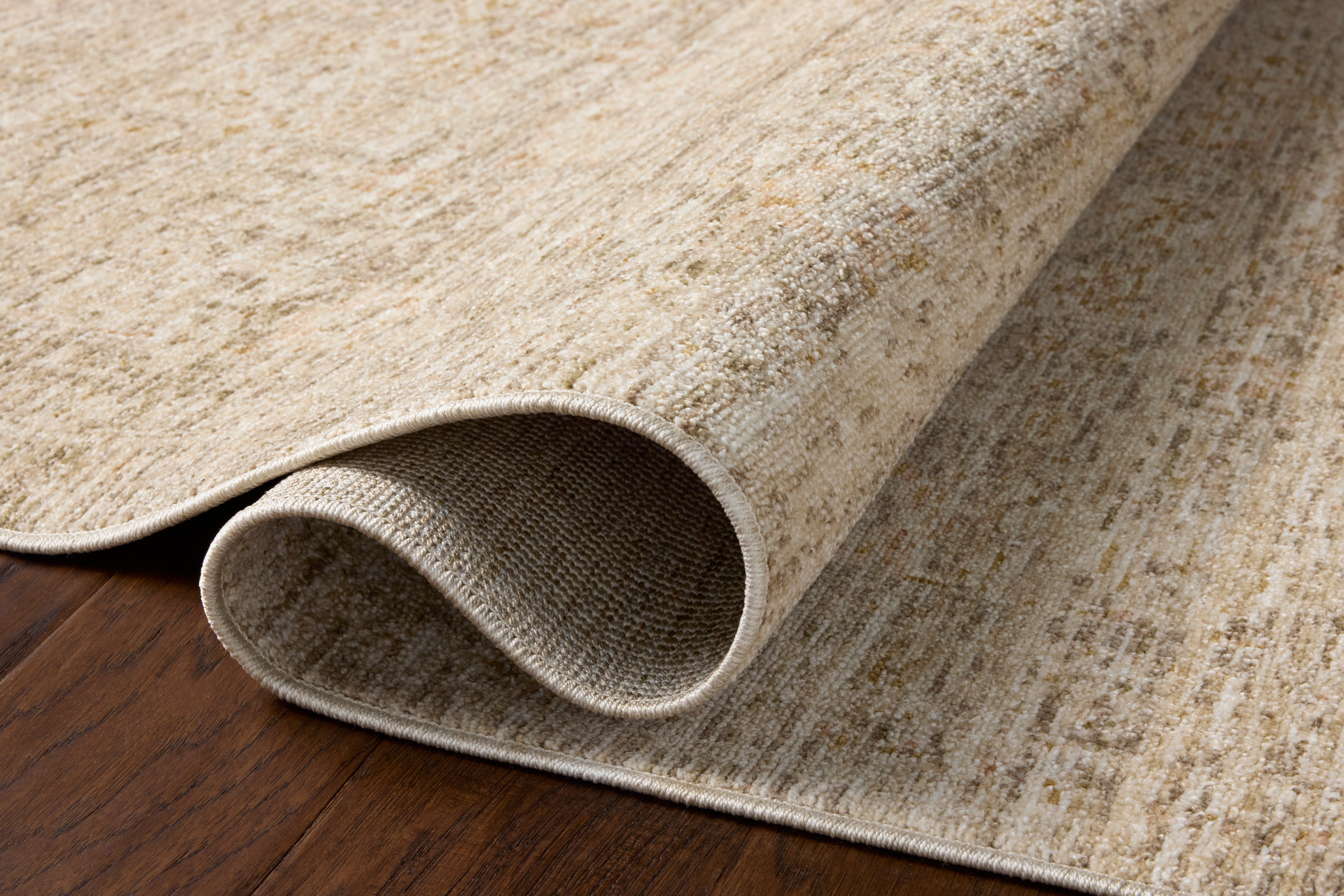 Loloi Elora Natural / Terracotta Rug RUGS - synthetic Loloi 18" x 18"