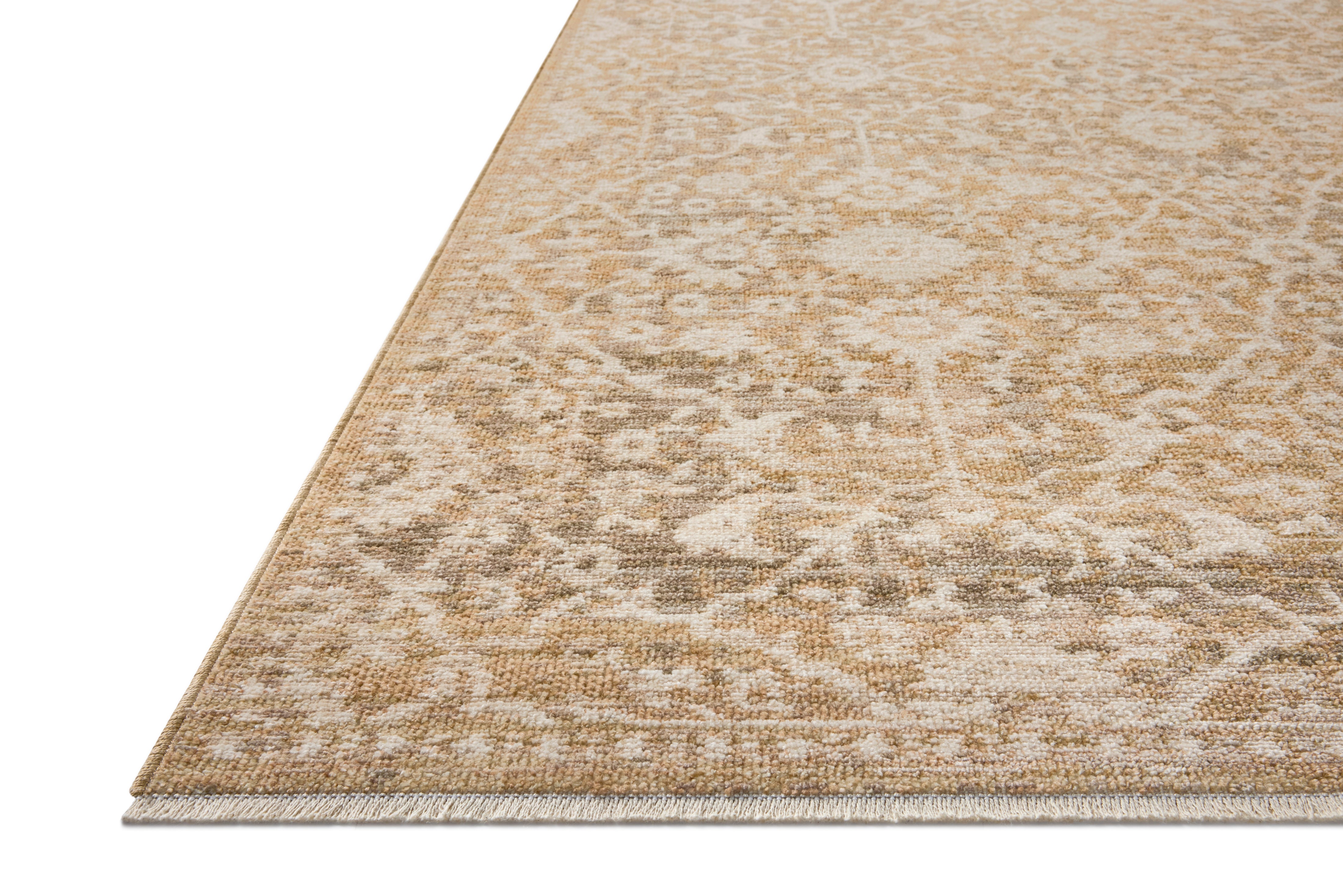 Loloi Elora Gold Natural Rug RUGS - synthetic Loloi 18" x 18"